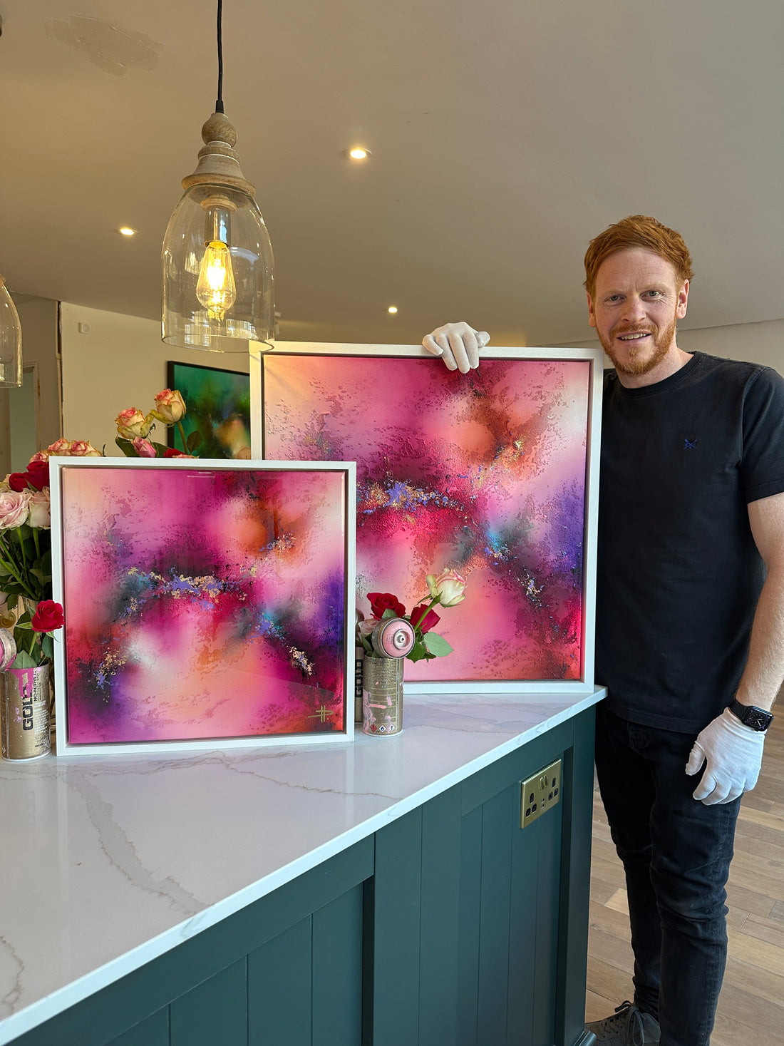 'LOVE STORY' - Limited Edition HPM (Hand Painted Multiple)