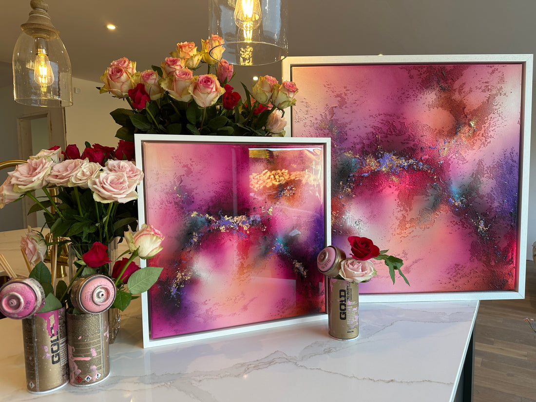 'LOVE STORY' - Limited Edition HPM (Hand Painted Multiple)