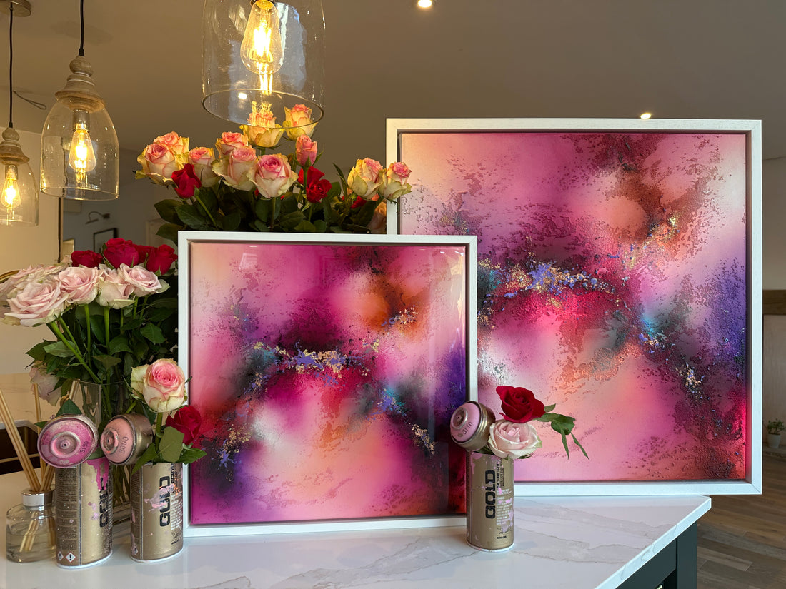 'LOVE STORY' - Limited Edition HPM (Hand Painted Multiple)